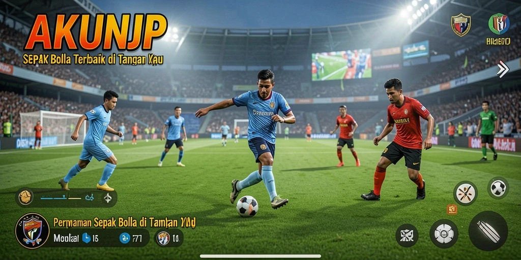 Tampilan menarik dari gameplay AKUNJP yang mendebarkan.